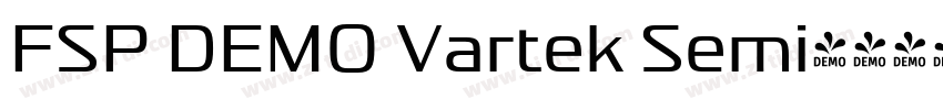 FSP DEMO Vartek Semi字体转换
